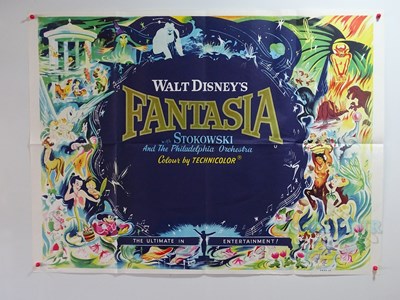 Lot 213 - WALT DISNEY : FANTASIA (1968 release) - A UK...