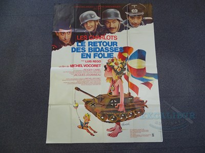 Lot 220 - A group of 8 French Grande film posters to...
