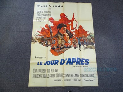 Lot 220 - A group of 8 French Grande film posters to...