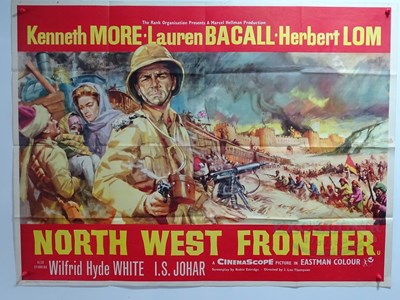 Lot 229 - NORTH WEST FRONTIER (1959) - A UK Quad movie...