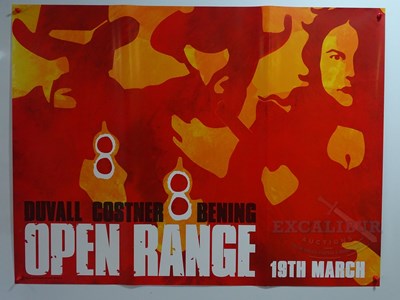 Lot 230 - OPEN RANGE (2003) - A pair of UK Quad movie...