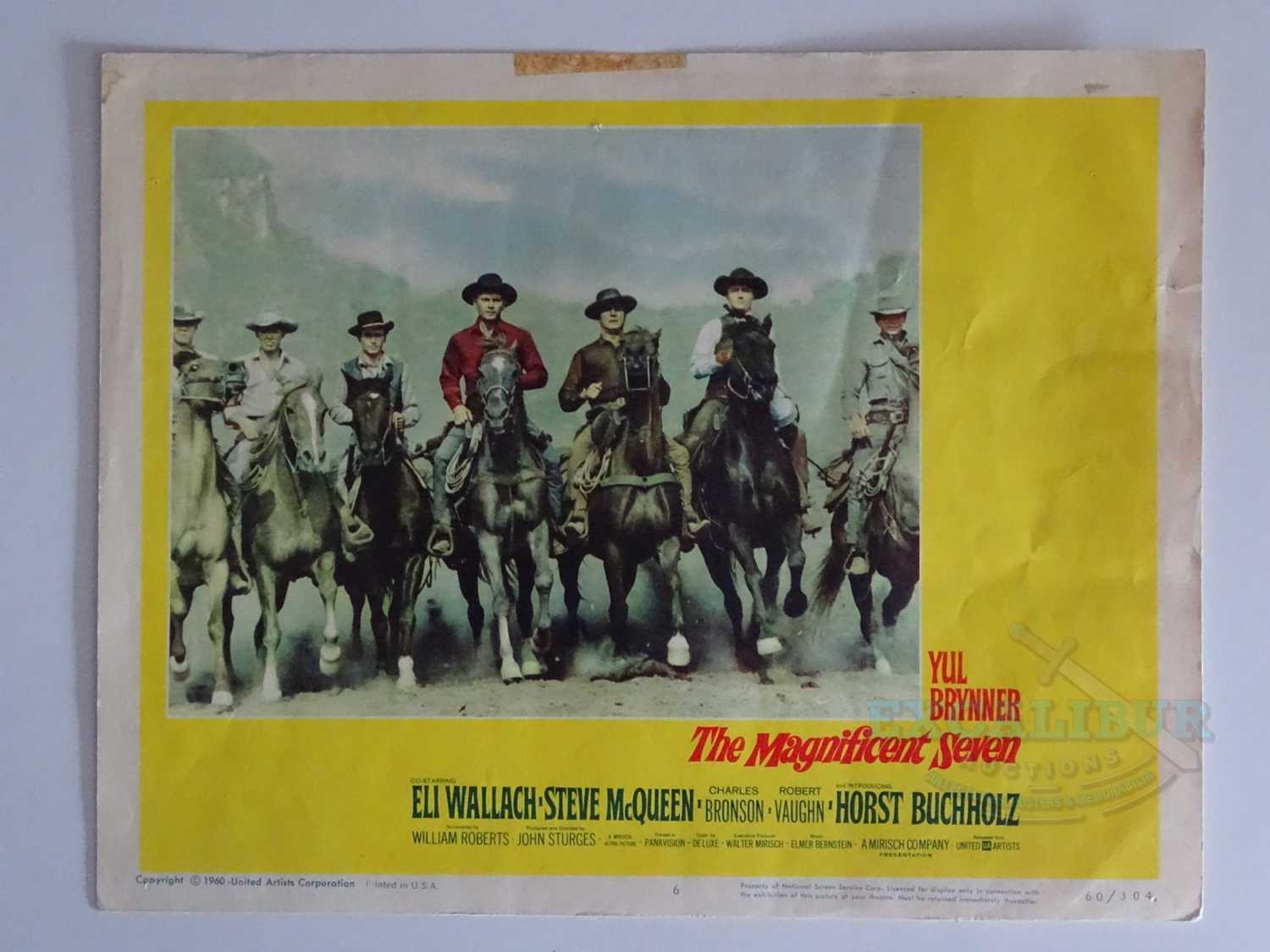 Lot 235 - THE MAGNIFICENT SEVEN (1960) - A US lobby card...