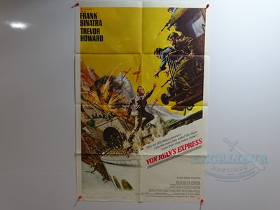 Lot 237 - VON RYAN'S EXPRESS (1965) - A US one sheet...