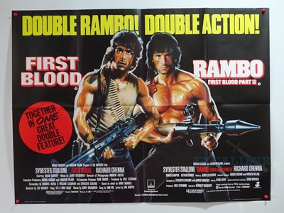 Lot 257 - RAMBO : FIRST BLOOD/RAMBO FIRST BLOOD PART II...