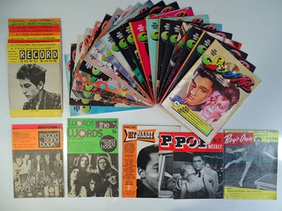 Lot 26 - A large group of music related magazines to...