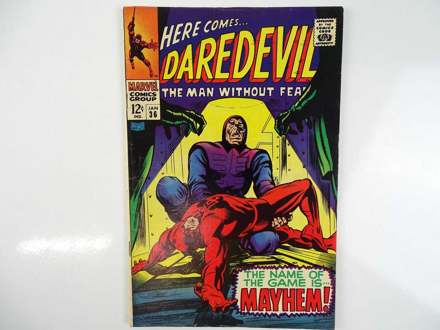 Lot 65 - DAREDEVIL #36 - (1968 - MARVEL) - Daredevil...