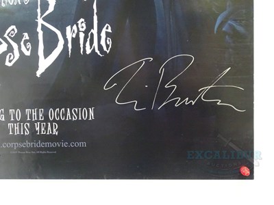 Lot 283 - CORPSE BRIDE (2005) - A UK one sheet signed by...