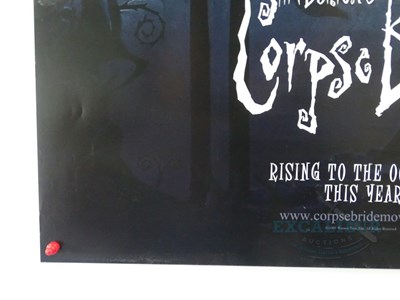 Lot 283 - CORPSE BRIDE (2005) - A UK one sheet signed by...