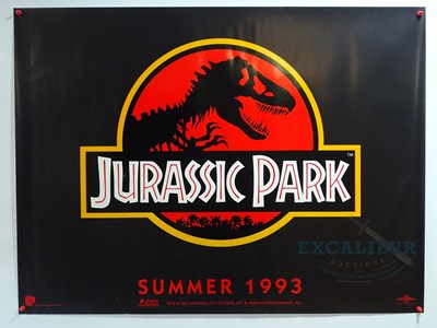 Lot 289 - JURASSIC PARK (1993) - A UK Quad teaser movie...