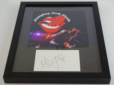 Lot 266 - THE ROLLING STONES: A framed and glazed...