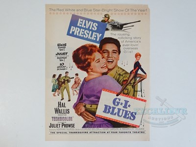 Lot 29 - A pair of movie posters comprising Elvis...