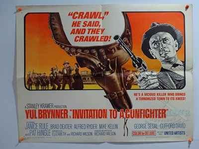 Lot 293 - A group of 1950s/60s movie posters comprising...