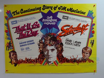 Lot 294 - STARDUST/THAT'LL BE THE DAY (1974) - A UK Quad...