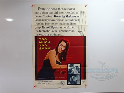 Lot 326 - A large group of ERROL FLYNN movie posters...