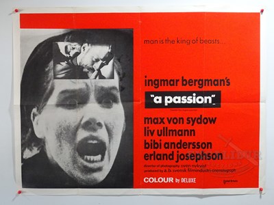 Lot 331 - A pair of Ingmar Bergman UK Quad movie posters...