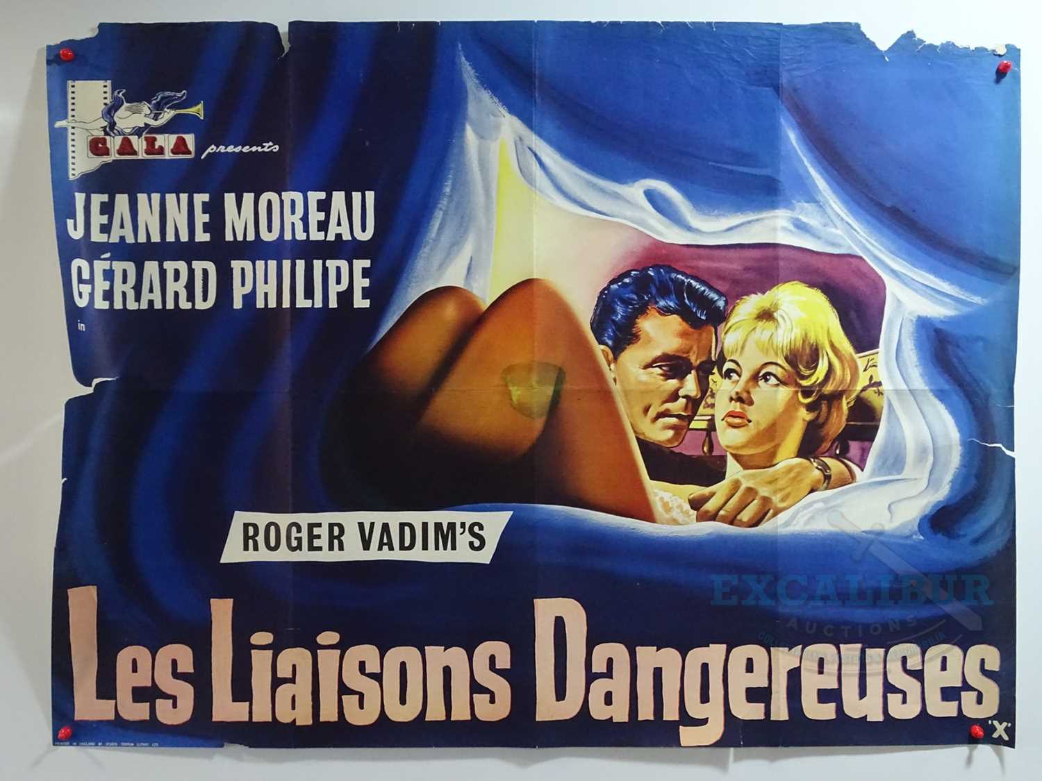 Lot 343 - LES LIAISONS DANGEREUSES (1959) - A UK Quad