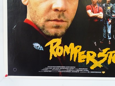 Lot 350 - ROMPER STOMPER (1992) - A UK Quad film poster -...