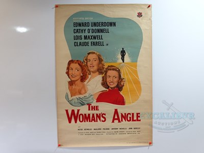 Lot 360 - THE WOMAN'S ANGLE (1952) - A UK one sheet...