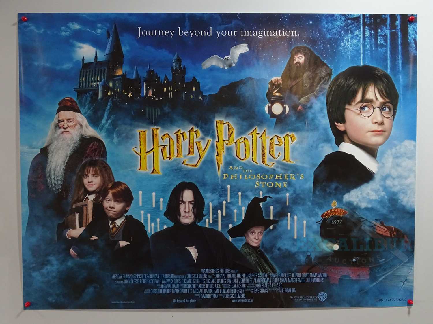 Shop Harry Potter and the Philosopher's Stone British Movie Poster