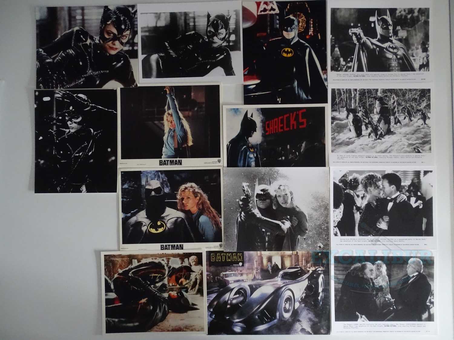 Lot 374 - A group of lobby cards for BATMAN (1989) and...