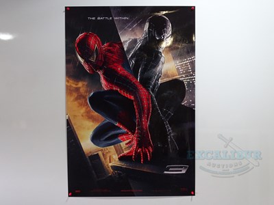 Lot 375 - A pair of superhero movie posters comprising...