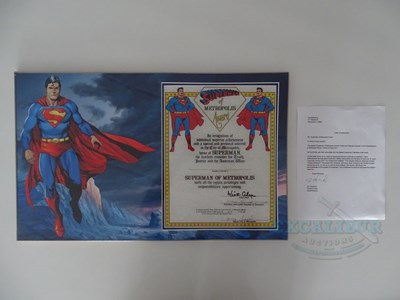 Lot 397 - SUPERMAN - A Metropolis Museum Superman award...