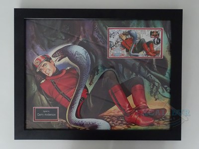 Lot 406 - GERRY ANDERSON - A Captain Scarlet signed...