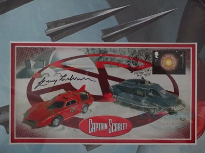 Lot 407 - GERRY ANDERSON - A Captain Scarlet signed...