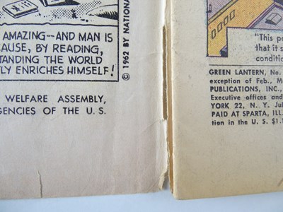 Lot 8 - GREEN LANTERN #16 - (1962 - DC - UK Cover...