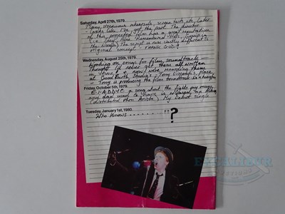 Lot 42 - HAZEL O'CONNOR - A concert programme from...