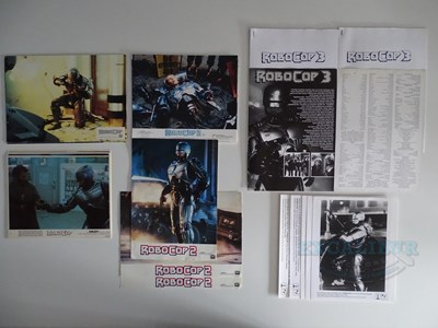 Lot 427 - A group of lobby cards for ROBOCOP (1987),...