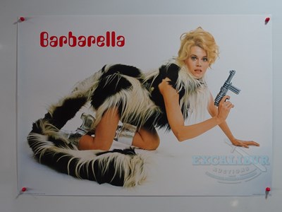 Lot 432 - BARBARELLA (1968) - A 1998 commercial poster...