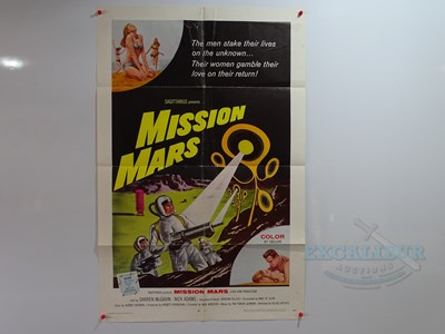 Lot 457 - MISSION MARS (1968) - A US one sheet movie...