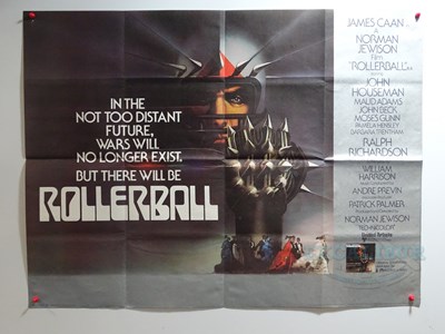 Lot 463 - ROLLERBALL (1975) - A UK Quad film poster -...