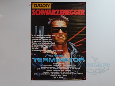 Lot 464 - TERMINATOR (1985 video release) - Orion video...