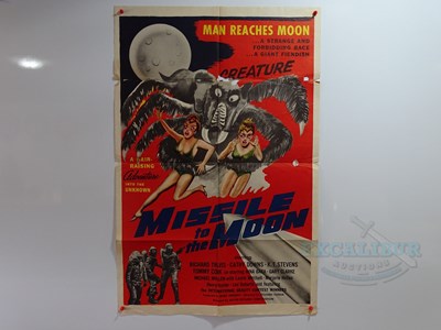 Lot 468 - THE MISSILE TO THE MOON (1958) - A US one...