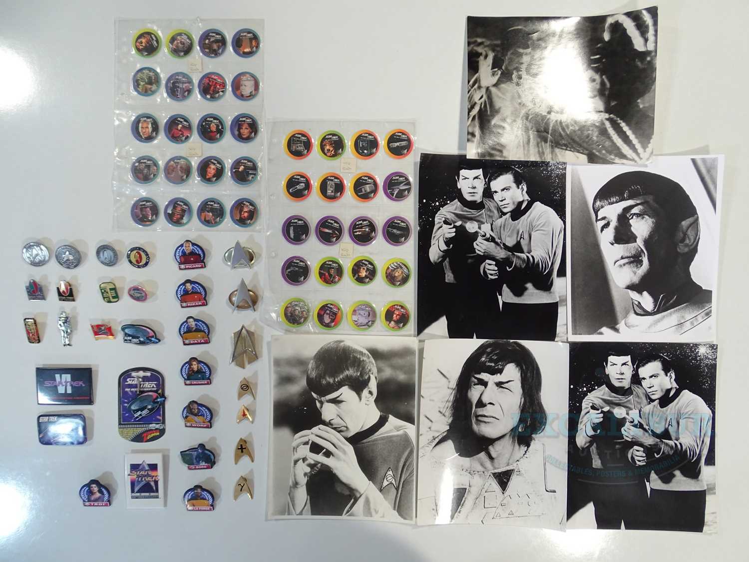 Lot 477 - STAR TREK - A collection of circa x 30 badges -...