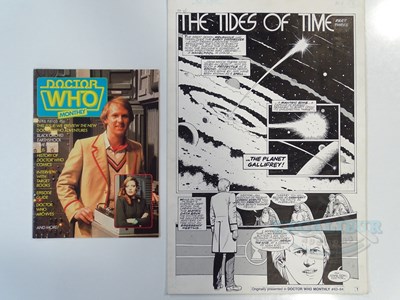 Lot 478 - DR WHO - A British Marvel Dr Who Monthly...