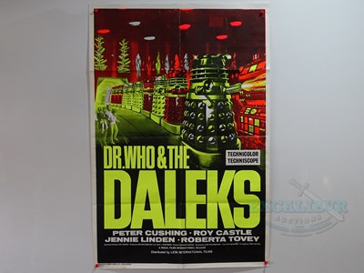 Lot 483 - DR WHO & THE DALEKS (1965) - A later release...