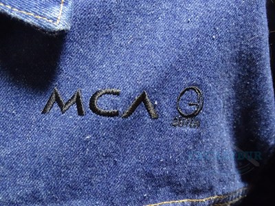 Lot 49 - MCA Geffen Records - A denim jacket with the...