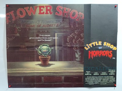 Lot 497 - A group of 6 UK Quad horror movie posters to...