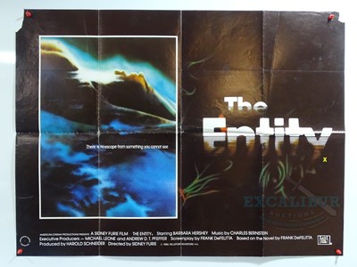 Lot 497 - A group of 6 UK Quad horror movie posters to...