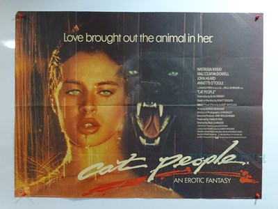 Lot 497 - A group of 6 UK Quad horror movie posters to...