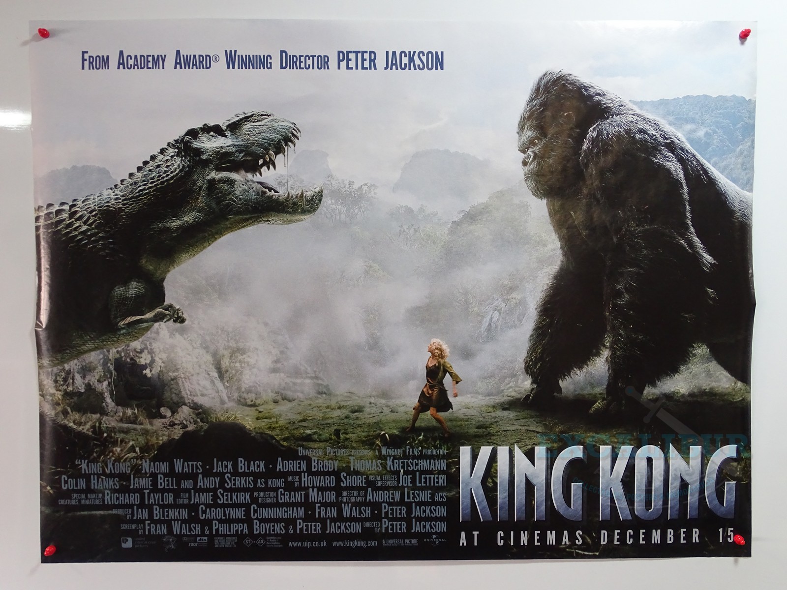 king kong 2005 poster