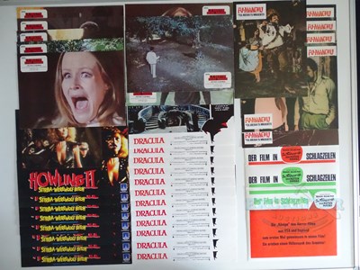 Lot 502 - A large group of international horror movie...