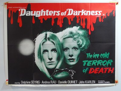 Lot 515 - DAUGHTERS OF DARKNESS (1971) - A UK Quad film...