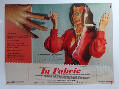 Lot 524 - IN FABRIC (2018) - A UK Quad film poster for...