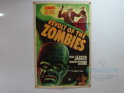 Lot 529 - REVOLT OF THE ZOMBIES (1936) - A US one sheet...