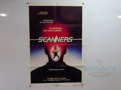 Lot 531 - SCANNERS (1981) - A US one sheet advance...