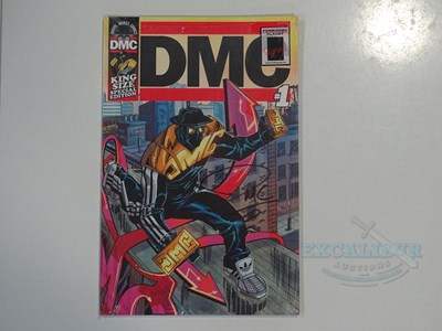 Lot 54 - RUN-DMC - A DMC #1 comic written and signed by...